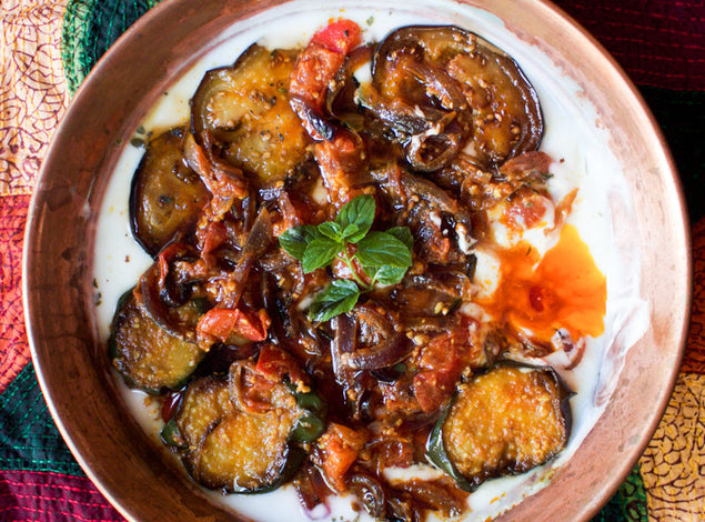 Borani Banjan (Afghan Eggplant with Yogurt) — Easy, Festive Recipe