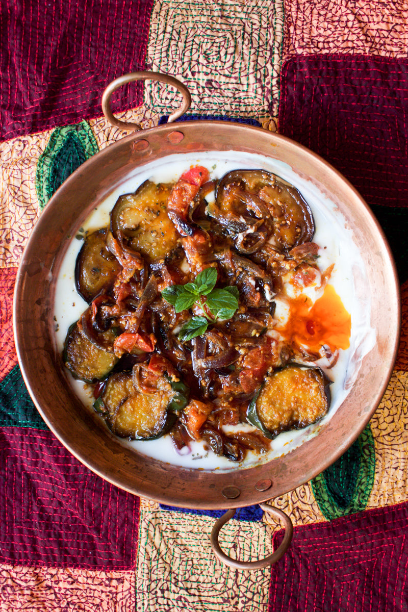 Borani Banjan (Afghan Eggplant with Yogurt) — Easy, Festive Recipe