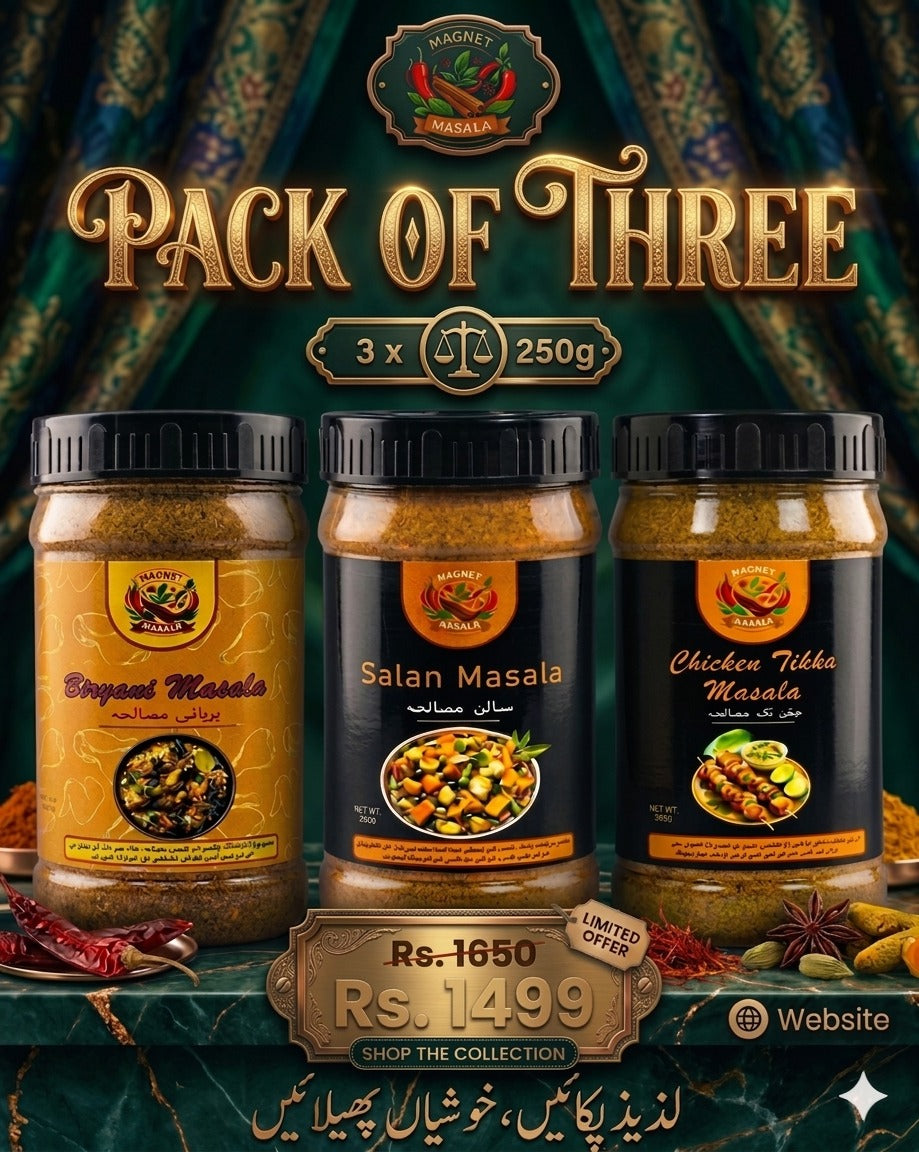 Magnet Masala Classic Cooking Pack (Pack of 3)
