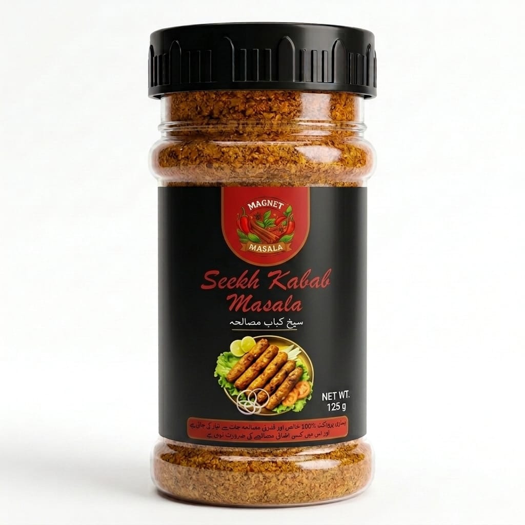 Authentic seekh kabab masala jar-125 grm
